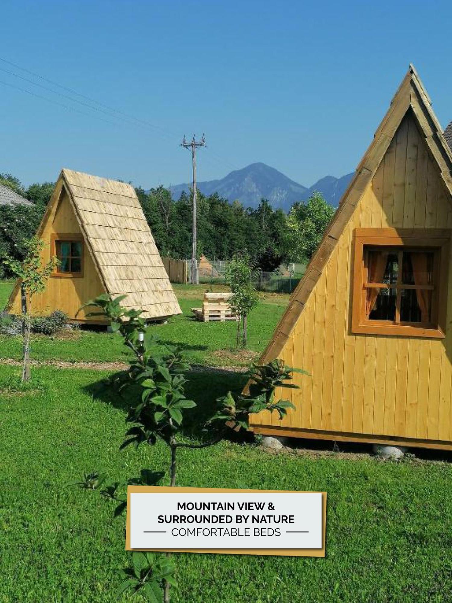 Hotel Glamping Mohorjev Grunt Preddvor Exterior foto